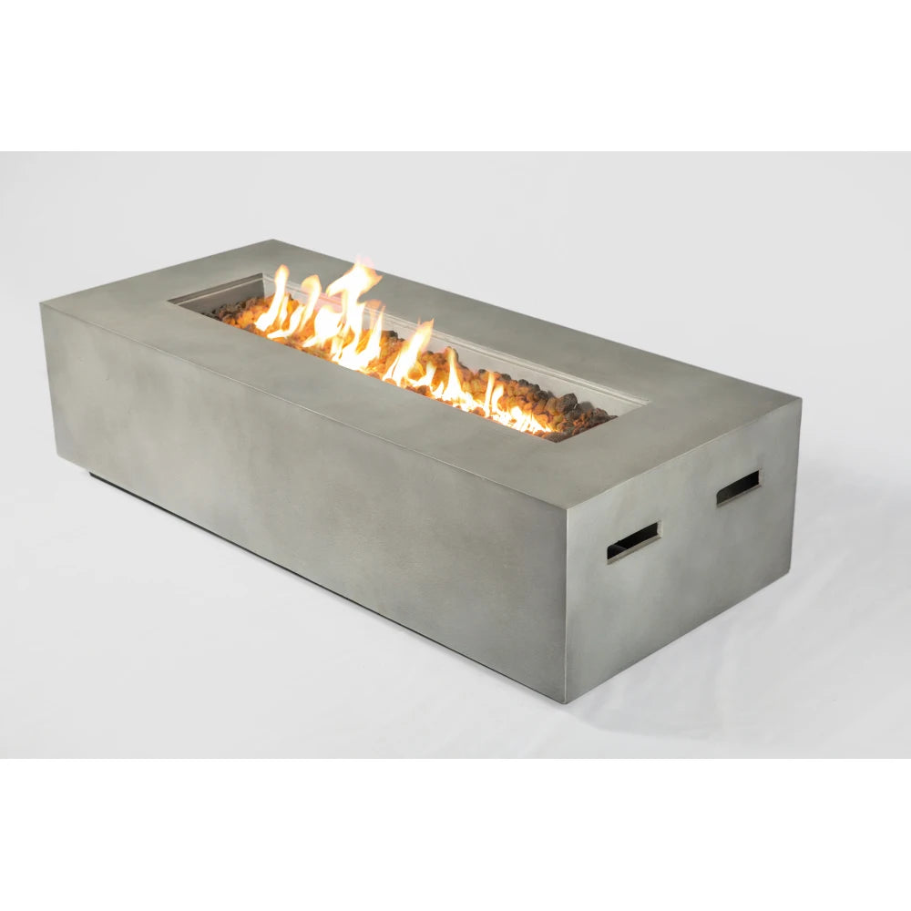 Concrete Propane Outdoor Fire Pit Table
