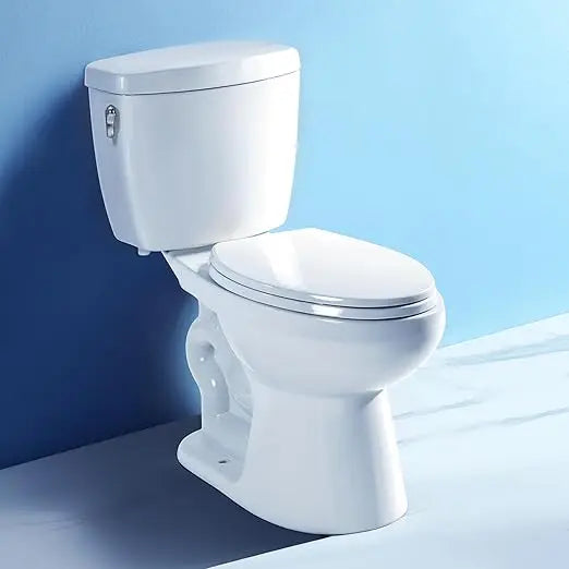 Two-Piece ADA Compliant 17.3 Tsunami Toilet with Nano Self-Cleaning Technology, WaterSense, MAP, and CUPC Certification, 1.01 Ga