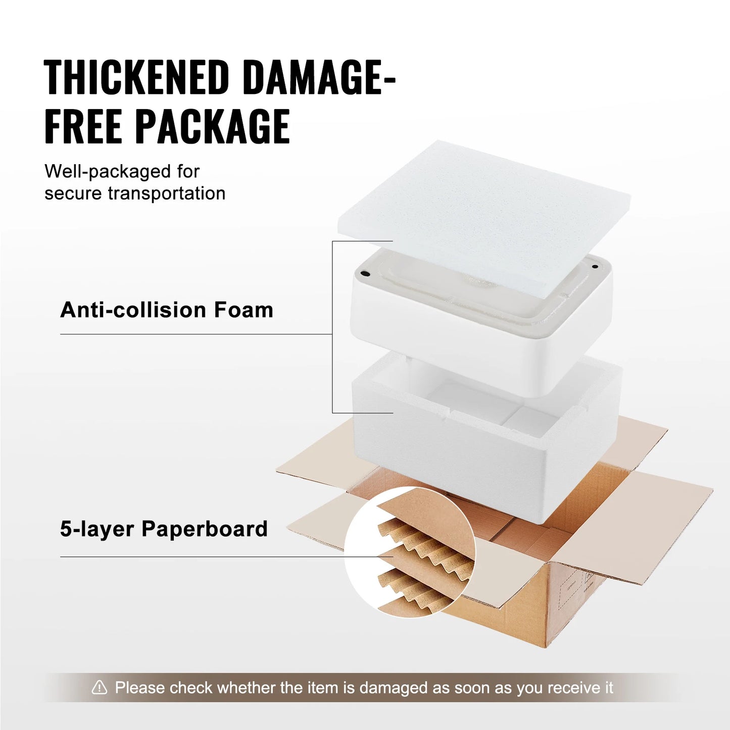 Rectangle Vessel Sink Bathroom Vessel Sink Countertop White Ceramic Bathroom Sinks Above Counter for Bathroom/Toilet