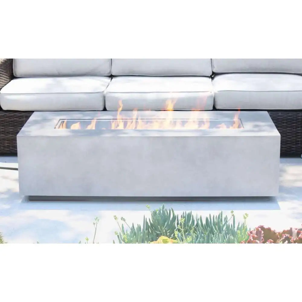 Concrete Propane Outdoor Fire Pit Table